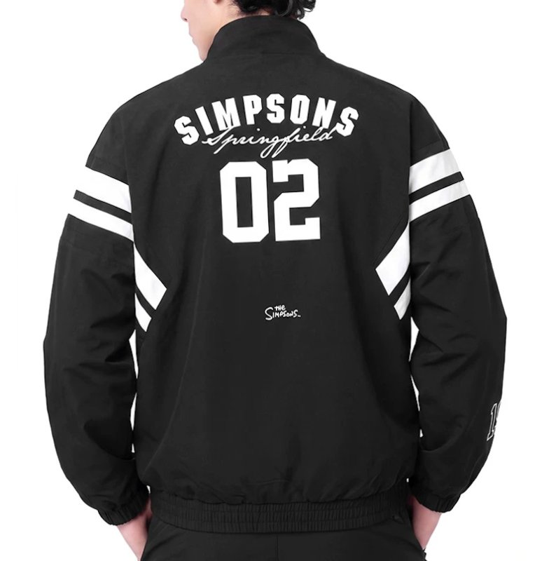 画像5: MAISONFOX & The Simpsons Collaboration Zip-Up Jacket Baseball Jacket ユニセックス男女兼用MAISONFOX & ザ・シンプソンズ コラボジップアップジャケットスタジアムジャンパー スタジャン (5)