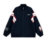 画像2: MAISONFOX & The Simpsons Collaboration Zip-Up Jacket Baseball Jacket ユニセックス男女兼用MAISONFOX & ザ・シンプソンズ コラボジップアップジャケットスタジアムジャンパー スタジャン (2)