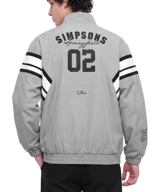 画像6: MAISONFOX & The Simpsons Collaboration Zip-Up Jacket Baseball Jacket ユニセックス男女兼用MAISONFOX & ザ・シンプソンズ コラボジップアップジャケットスタジアムジャンパー スタジャン (6)