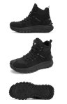 画像6: Unisex Combat-style Desert Outdoor Lace-Up Boot Sneakers　ユニセックス 男女兼用 コンバットデザートアウトドアレースアップブーツスニーカー (6)