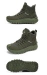 画像5: Unisex Combat-style Desert Outdoor Lace-Up Boot Sneakers　ユニセックス 男女兼用 コンバットデザートアウトドアレースアップブーツスニーカー (5)