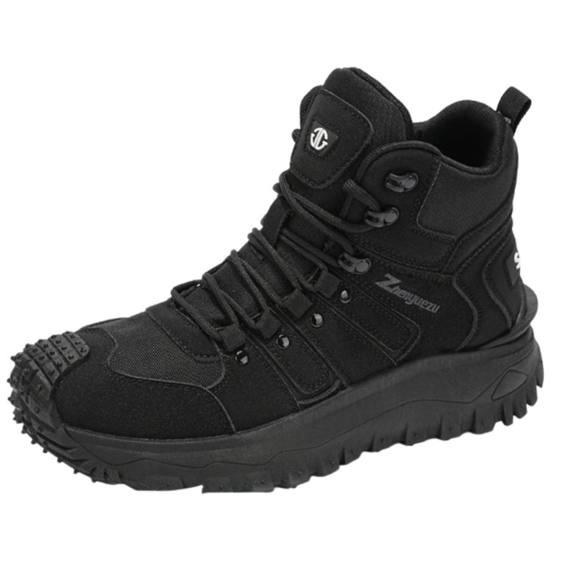 画像3: Unisex Combat-style Desert Outdoor Lace-Up Boot Sneakers　ユニセックス 男女兼用 コンバットデザートアウトドアレースアップブーツスニーカー (3)