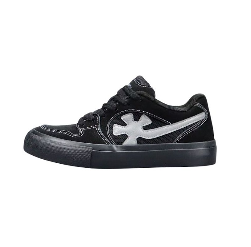 画像2: UnisexLow-top triple-vulcanized trendy sneakers ユニセックス 男女兼用 ローカット トリプルバルカナイズド トレンディレースアップスニーカーシューズ (2)