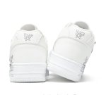 画像4: Unisex Gradient Graffiti Air Force 1 Leather Lace-Up Sneakers　ユニセックス 男女兼用 グラデーショングラフィティエアフォース1 レザーシューズ (4)