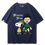 画像18: Unisex BREAKING PEANUTS Snoopy print T-shirt  男女兼用 ユニセックス ブレイキング ピーナッツ スヌーピー プリント半袖Tシャツ (18)