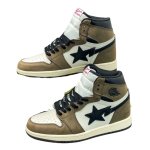 画像6: Unisex AJ1 High-Top Leather Star Lightning Sneakers　ユニセックス 男女兼用AJ1 ハイカットレザースターライトニングスニーカーシューズ (6)