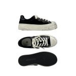 画像3: Unisex Leopard-print platform lace-up sneakers　ユニセックス 男女兼用 レオパード厚底レースアップスニーカーシューズ (3)