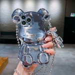 画像7: SALE セール KAWS Bear Style with Charm+Shoulder Chain iPhone Case Fit for 15,15 Pro,15 Pro Max,14,14 Pro,14 Pro Max,13,13 Pro,13 Pro Max,12,12 Pro,12 Pro Max,11 アイフォンケース11-15まで 幅広いラインアップ カウズ　ベア　チャーム　ショルダーチェーン　携帯カバー  (7)