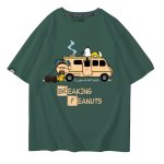 画像3: Unisex BREAKING PEANUTS Snoopy print T-shirt  男女兼用 ユニセックス ブレイキング ピーナッツ スヌーピー プリント半袖Tシャツ (3)