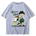 画像14: Unisex BREAKING PEANUTS Snoopy print T-shirt  男女兼用 ユニセックス ブレイキング ピーナッツ スヌーピー プリント半袖Tシャツ (14)