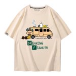画像9: Unisex BREAKING PEANUTS Snoopy print T-shirt  男女兼用 ユニセックス ブレイキング ピーナッツ スヌーピー プリント半袖Tシャツ (9)
