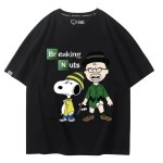 画像8: Unisex BREAKING PEANUTS Snoopy print T-shirt  男女兼用 ユニセックス ブレイキング ピーナッツ スヌーピー プリント半袖Tシャツ (8)