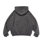 画像4: Denim Zip-Up Hoodie Jacket Denim Jacket ユニセックス男女兼用デニムフーディージップアップジャケット Gジャン (4)