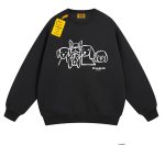 画像1: Unisex Puppy-print crew-neck sweatshirt　男女兼用ユニセックスパピー子犬プリント丸首スウェット (1)