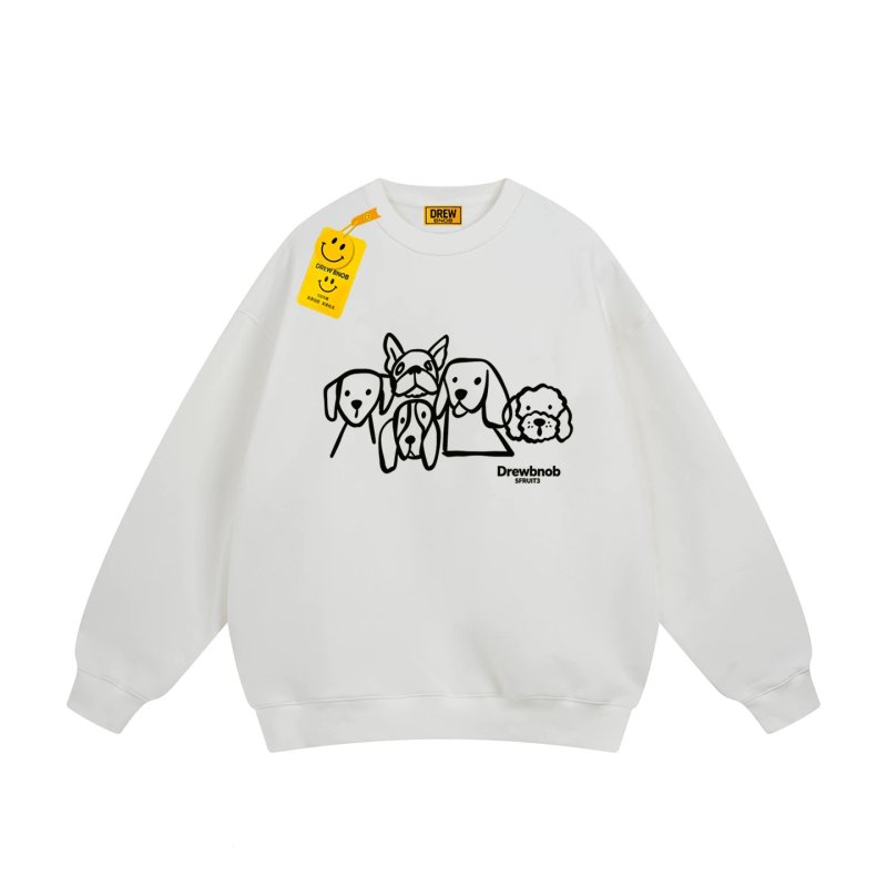 画像2: Unisex Puppy-print crew-neck sweatshirt　男女兼用ユニセックスパピー子犬プリント丸首スウェット (2)
