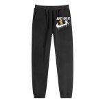画像1: Tom & Jerry Broken Swoosh print Sweat Pants ユニセックス 男女兼用 トムとジェリー トム＆ジェリー  メッセージプリント スウェット ジョガー パンツ  (1)
