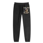 画像2: Tom & Jerry Broken Swoosh print Sweat Pants ユニセックス 男女兼用 トムとジェリー トム＆ジェリー  メッセージプリント スウェット ジョガー パンツ  (2)