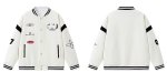 画像5: Eyeball Emblem Varsity Jacket Baseball Jacket ユニセックス男女兼用刺繍 アイボールエンブレムベースボールジャケットスタジャン (5)