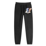 画像8: Tom & Jerry Broken Swoosh print Sweat Pants ユニセックス 男女兼用 トムとジェリー トム＆ジェリー  メッセージプリント スウェット ジョガー パンツ  (8)