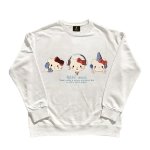 画像2: Unisex Hello Kitty Print Crew-Neck Sweatshirt 男女兼用ユニセックスキティー長袖丸首スウェットトレーナー (2)