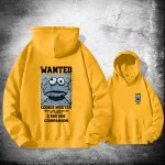 画像3: Men's and women Cookie Monster back print sweat hoodie ユニセックス 男女兼用 クッキーモンスター バックプリント パーカー トレーナー プルオーバー (3)