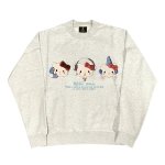 画像3: Unisex Hello Kitty Print Crew-Neck Sweatshirt 男女兼用ユニセックスキティー長袖丸首スウェットトレーナー (3)