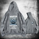 画像8: Men's and women Cookie Monster back print sweat hoodie ユニセックス 男女兼用 クッキーモンスター バックプリント パーカー トレーナー プルオーバー (8)