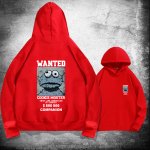 画像5: Men's and women Cookie Monster back print sweat hoodie ユニセックス 男女兼用 クッキーモンスター バックプリント パーカー トレーナー プルオーバー (5)