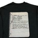 画像4: Unisex Nirvana Vintage-Style Notes Sweatshirt　男女兼用ユニセックスヴィンテージスタイルメモ書きプリントスウェットトレーナー (4)