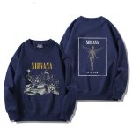 画像1: Unisex Nirvana Reversible Photo Print  Sweatshirt　男女兼用ユニセックスリバーシブルフォトプリントスウェットトレーナーE (1)
