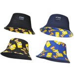 画像2: The Simpsons Simpson reversible Bucket hat cap ユニセックス男女兼用 ザ・シンプソンズ  リバーシブル 総柄 バケットハット キャップ 帽子 (2)