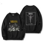 画像2: Unisex Nirvana Reversible Photo Print  Sweatshirt　男女兼用ユニセックスリバーシブルフォトプリントスウェットトレーナーE (2)