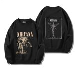 画像2: Unisex Nirvana Reversible Photo Print  Sweatshirt　男女兼用ユニセックスリバーシブルフォトプリントスウェットトレーナーB (2)