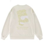 画像7: Unisex Bart Simpson Face Print Sweatshirt　男女兼用ユニセックスバートシンプソンフェイスプリントスウェットトレーナー (7)