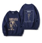 画像1: Unisex Nirvana Reversible Photo Print  Sweatshirt　男女兼用ユニセックスリバーシブルフォトプリントスウェットトレーナーB (1)