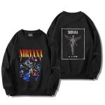 画像2: Unisex Nirvana Reversible Photo Print  Sweatshirt　男女兼用ユニセックスリバーシブルフォトプリントスウェットトレーナーC (2)