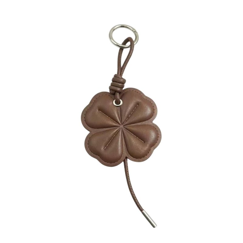 画像3: Four-Leaf Clover Bag Charm Key Ring　 四つ葉のクローバーバッグチャームキーリング (3)