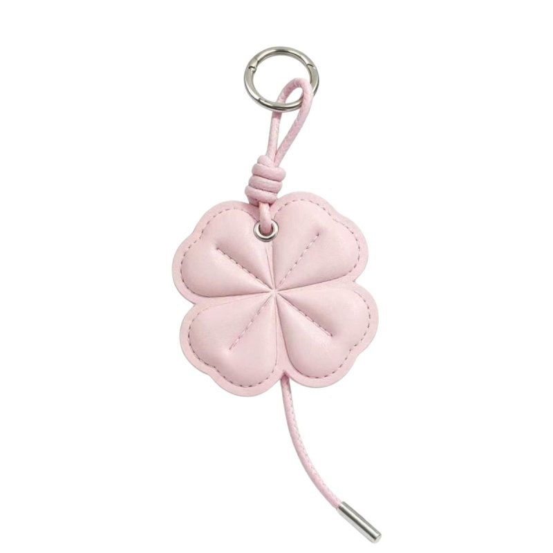 画像4: Four-Leaf Clover Bag Charm Key Ring　 四つ葉のクローバーバッグチャームキーリング (4)