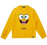 画像1: Unisex SpongeBob, Patrick & Mr. Krabs Printed Sweatshirt　男女兼用ユニセックススポンジボブ&パトリック＆カーニプリントスウェットトレーナー (1)
