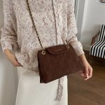 画像4: Quilted Leather Chain-Handle Tote/Shoulder Bag キルティングチェーンハンドルトートショルダークロスボディーバッグ (4)