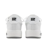 画像4: Unisex Bart Simpson Leather Lace-Up Sneakers　ユニセックス 男女兼用 バートシンプソレザーレースアップスニーカーシューズ (4)