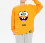 画像4: Unisex SpongeBob, Patrick & Mr. Krabs Printed Sweatshirt　男女兼用ユニセックススポンジボブ&パトリック＆カーニプリントスウェットトレーナー (4)