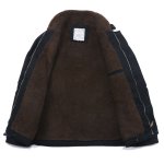 画像3: Felix the Cat Deck jacket Coat Jacket 男女兼用 ユニセックス フィリックス・ザ・キャット USネイビー ヴィンテージ風 古着風 デッキジャケット ボア コート ジャケット (3)