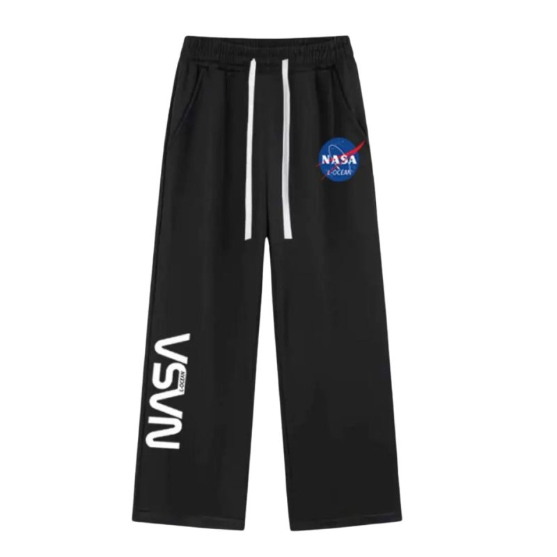 画像1: NASA  Logo Simple Sweat pants ユニセックス 男女兼用 NASA ナサ ロゴ スウェット ロング パンツ (1)