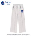画像8: NASA  Logo Simple Sweat pants ユニセックス 男女兼用 NASA ナサ ロゴ スウェット ロング パンツ (8)