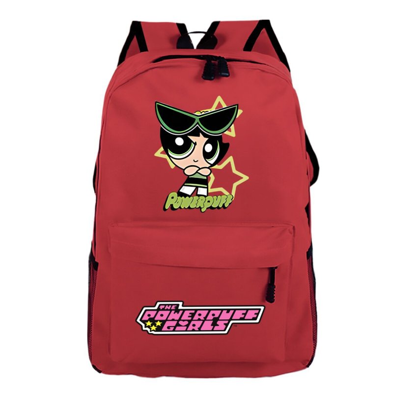 画像2:  Puff Power Girl Backpackk/Tote/Shoulder Bag　ユニセックス男女兼用パフパワガールバックパック リュックトートショルダーバッグ (2)