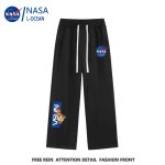 画像3: NASA  Logo Simple Sweat pants ユニセックス 男女兼用 NASA ナサ ロゴ スウェット ロング パンツ (3)