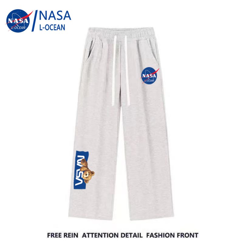 画像4: NASA  Logo Simple Sweat pants ユニセックス 男女兼用 NASA ナサ ロゴ スウェット ロング パンツ (4)
