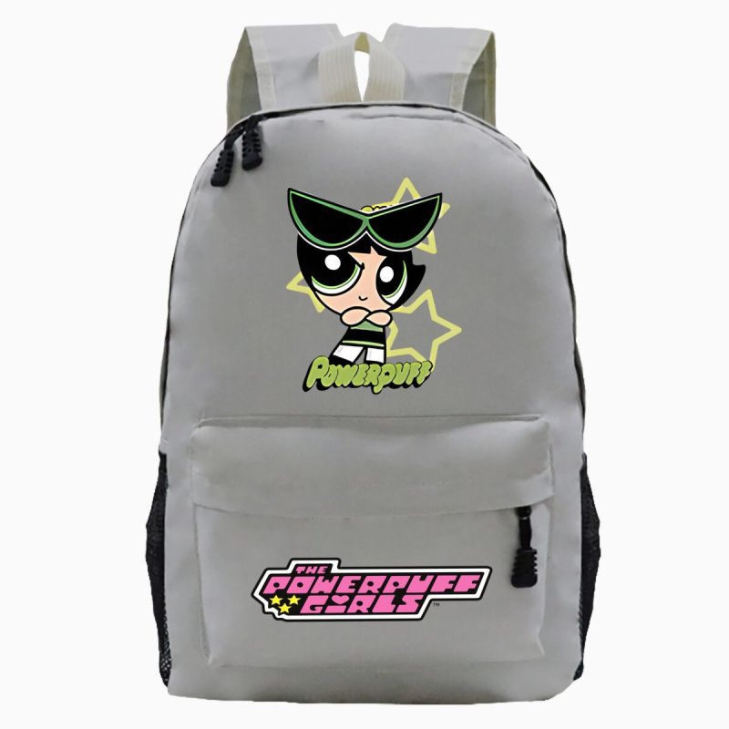 画像1:  Puff Power Girl Backpackk/Tote/Shoulder Bag　ユニセックス男女兼用パフパワガールバックパック リュックトートショルダーバッグ (1)