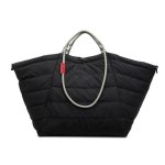 画像3: Large-Capacity Quilted  Rope HandlesTote Shoulder Bag キルティングラージキャパシティートートショルダーバッグ通勤通学ショッピング (3)